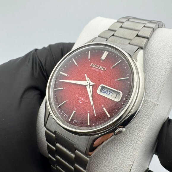 Seiko 5 Automatic 17 Jewels - Vintage Wrist Watch - Made in Japan - Picture 5 of 9